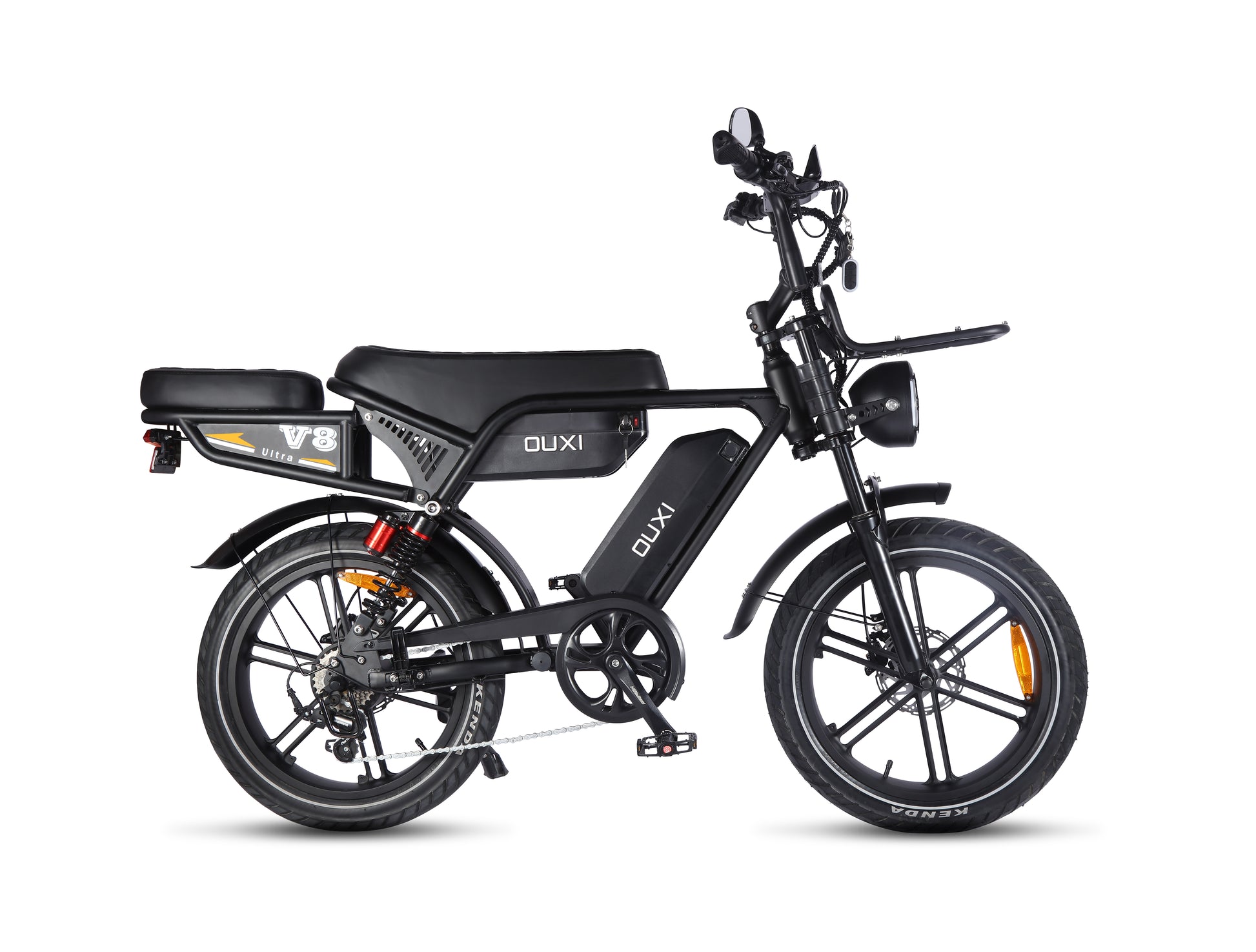 Fatbike V8 Ultra Max - vista lateral llantas anchas 20x4