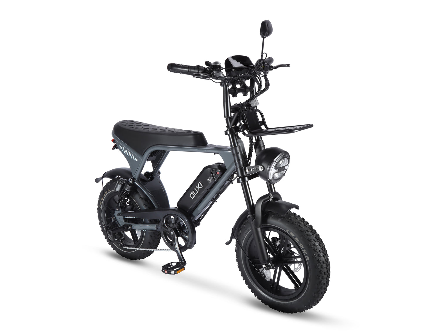Fatbike V8 Mini - frenos hidráulicos detalle manillar