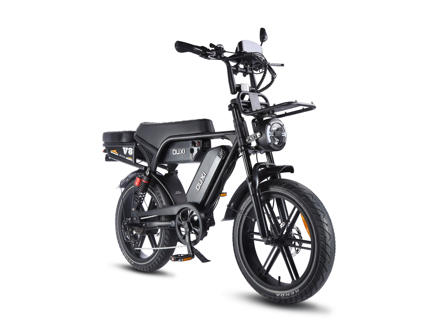 Fatbike V8 Ultra Max Negro doble batería 500W - bicicleta eléctrica Cali