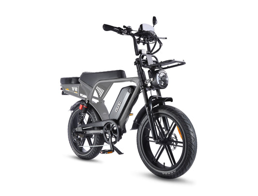 Fatbike V8 Ultra Nando Grey 500W - bicicleta eléctrica en Cali